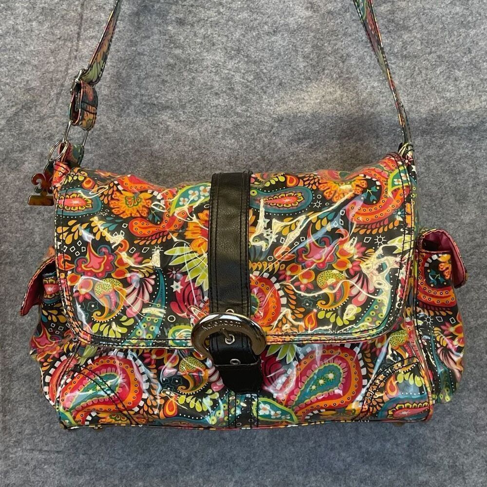 KALENCOM New Orleans Diaper Bag with Pouch One Size Multicolor Paisley Laminated